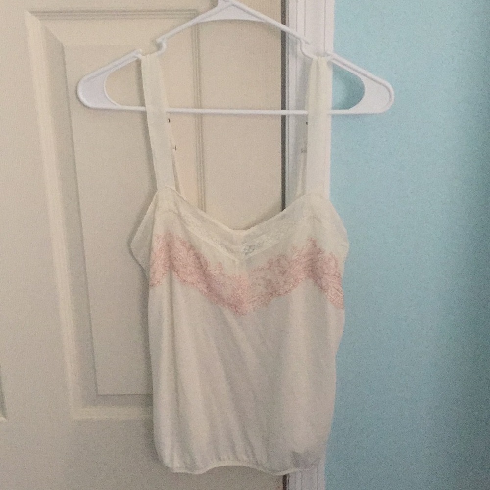 American Eagle embroidered tank top